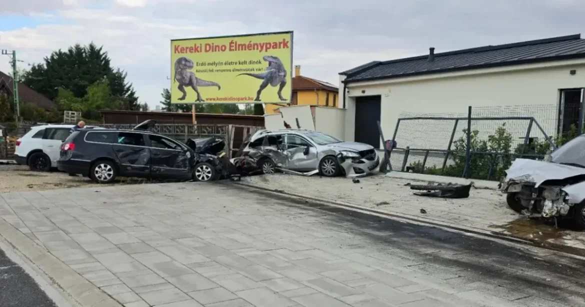 Az árokba ugrott egy gyalogos, hogy elkerülje a balesetet okozó sofőrt Siófokon