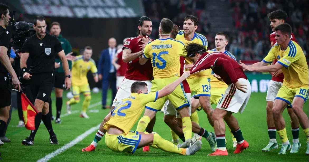 Egy mentős is megsérült a magyar-ukrán futballmérkőzési dulakodásban