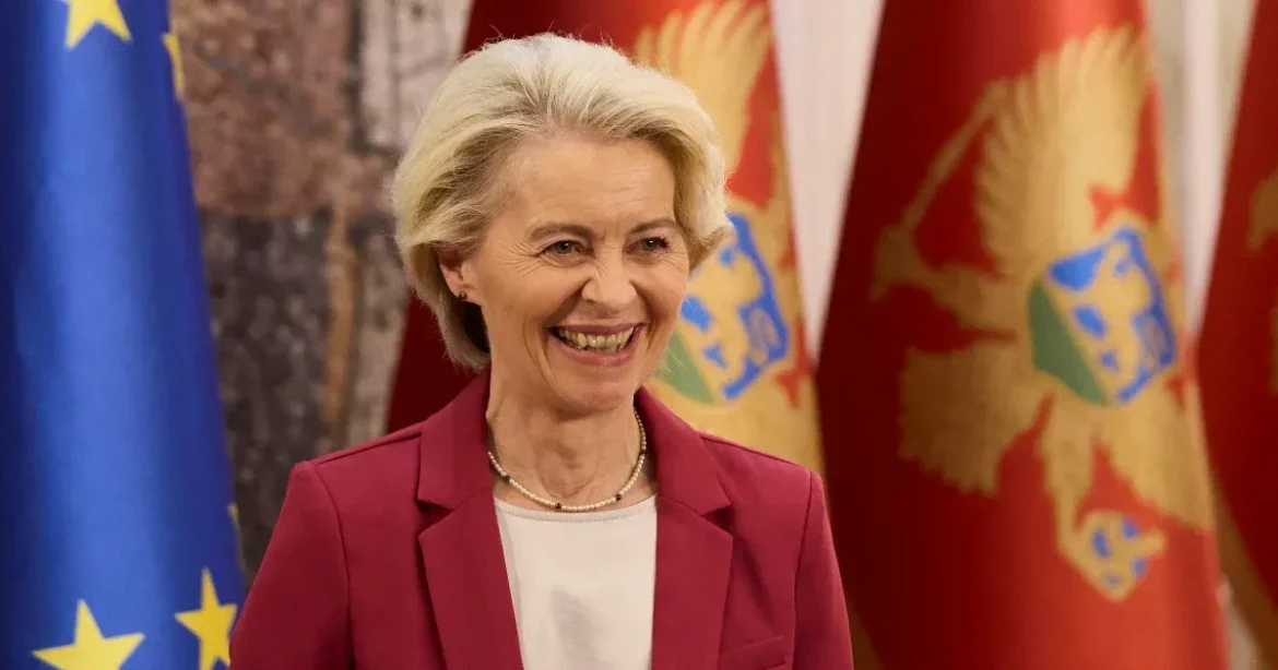 Von der Leyen szerint Montenegró 2028-ra az EU 28. tagja lehet